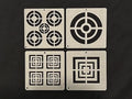 PETG Target Stencils - Grouping & Single Options