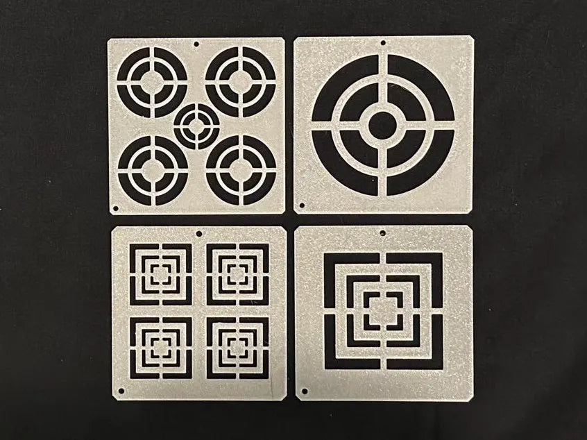 PETG Target Stencils - Grouping & Single Options