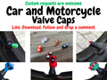 Fun Car &  Motorcycle Tyre Valve Caps – Custom