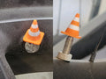 Caution Cone Valve Caps! Cars, Trucks, Bicycles! 3D printed — Schnapps Caps Australia