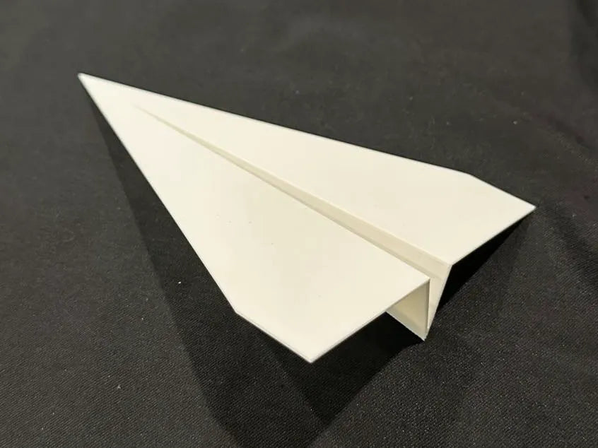 Paper Airplane 3D Model 3D printed — Schnapps Caps Australia