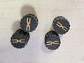 Dacia valve caps 3D printed — Schnapps Caps Australia