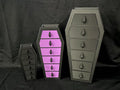 Gothic Coffin 6 Drawer Jewelry & Trinket Boxes 3D printed — Schnapps Caps Australia