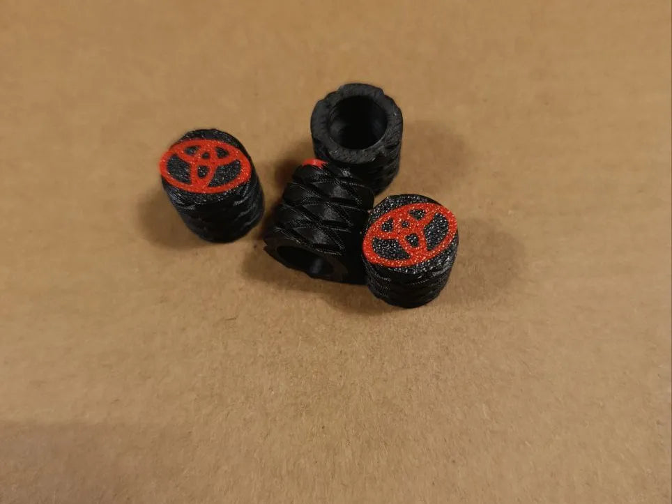 TOYOTA valve caps