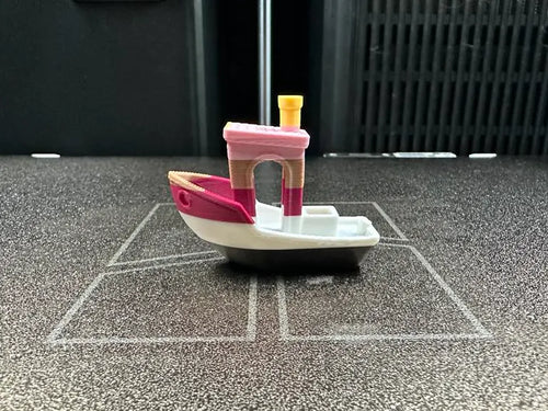 6 Color Benchy Multi Color Setup Test Print + 3D printed — Schnapps Caps Australia