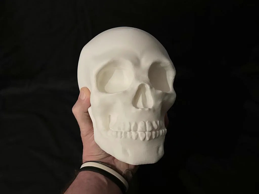 Large Gothic Human Skull Decoration 3D printed — Schnapps Caps Australia