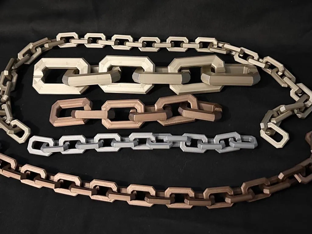 Modular Medieval Gothic Dungeon Chains - 3 Sizes 3D printed — Schnapps Caps Australia