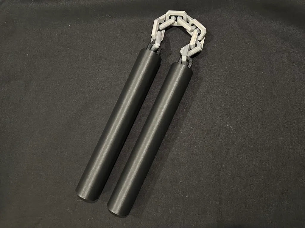 Cosplay TPU Nunchucks W/ TPU Chain - Nunchaku