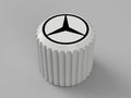Valve Cap Mercedes 3D printed — Schnapps Caps Australia