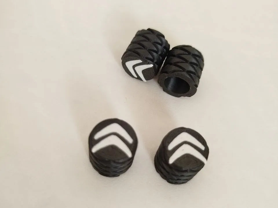 Citroën valve cap 3D printed — Schnapps Caps Australia