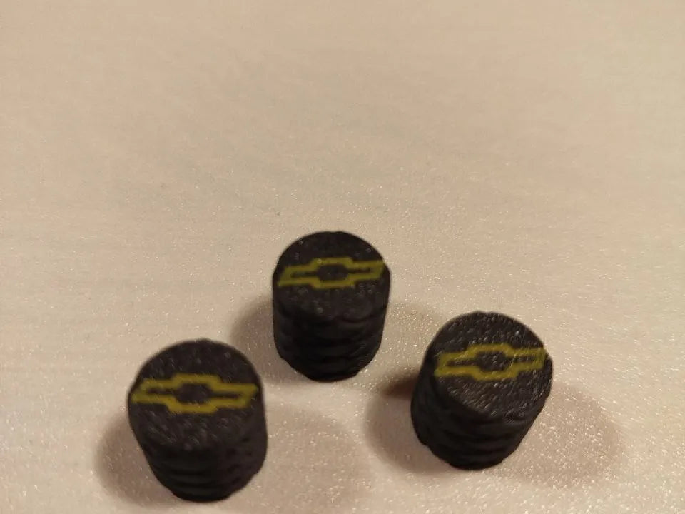 valve cap Chevrolet 3D printed — Schnapps Caps Australia