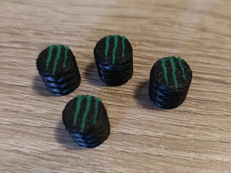 Monster valve cap 3D printed — Schnapps Caps Australia