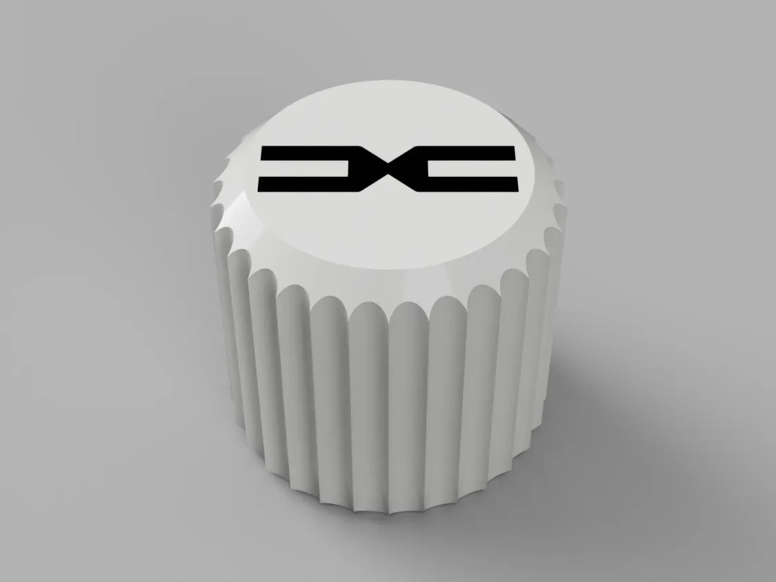 Valve Cap Dacia 3D printed — Schnapps Caps Australia