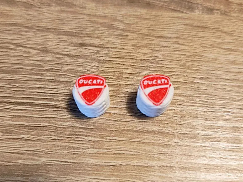 Ducati valve cap 3D printed — Schnapps Caps Australia