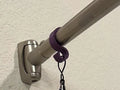 Strong Snap On S Hook for 26mm Shower & Closet Rod 3D printed — Schnapps Caps Australia