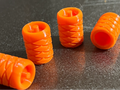 Tire valve stem cap with pressure bleed 3D printed — Schnapps Caps Australia