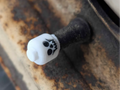 Brick Skeleton Head - Valve Cap 3D printed — Schnapps Caps Australia