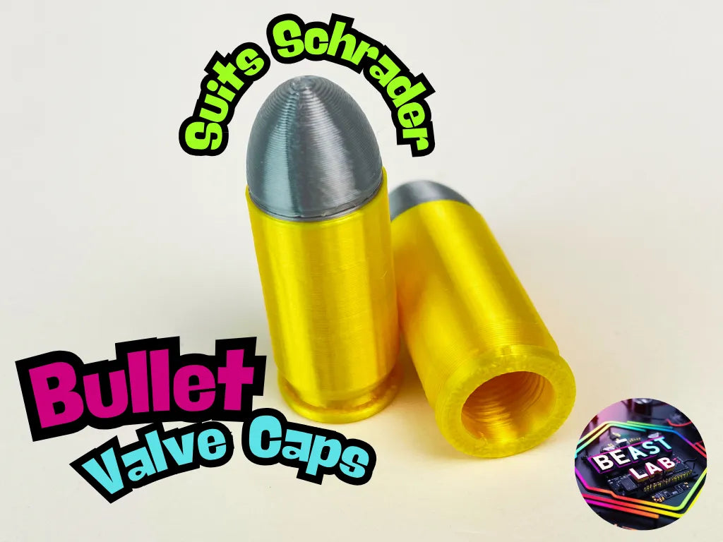 Badass Bullet Valve Caps eBike Drift Trike MTB BMX
