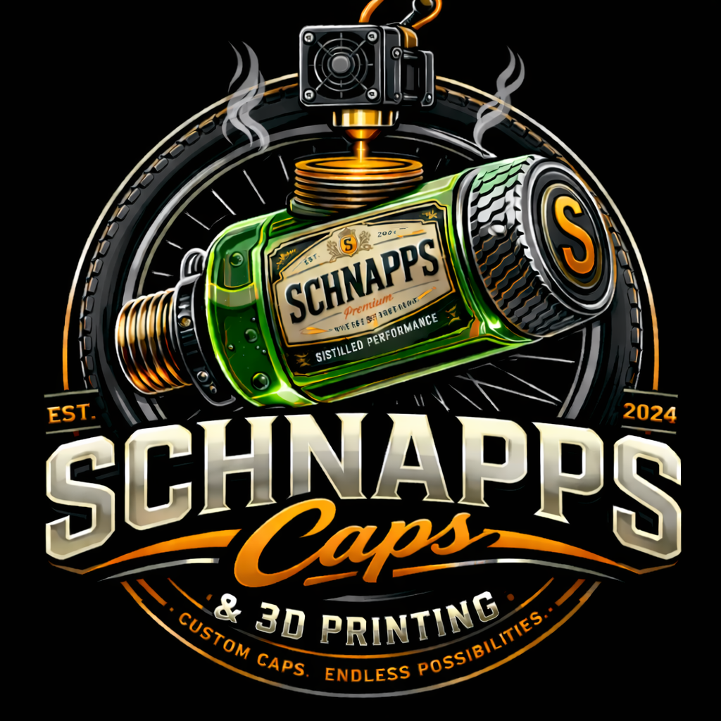 Schnapps Caps & 3D Printing