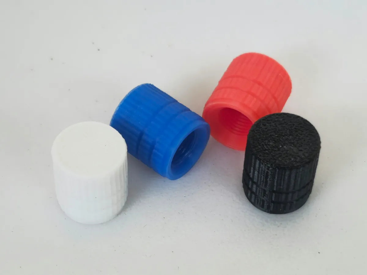 Universal Valve Caps 3D printed — Schnapps Caps Australia