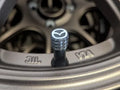 Tire Valve Cap with Mazda Emblem 3D printed — Schnapps Caps Australia