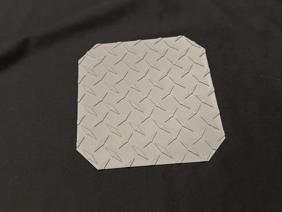 Diamond Plate Traction Pad - 175mm X 175mm 3D printed — Schnapps Caps Australia