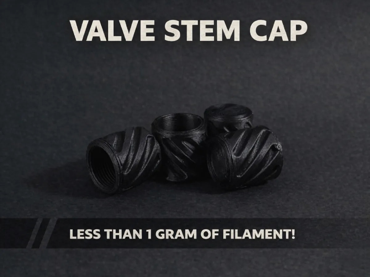 valve stem cap 3D printed — Schnapps Caps Australia
