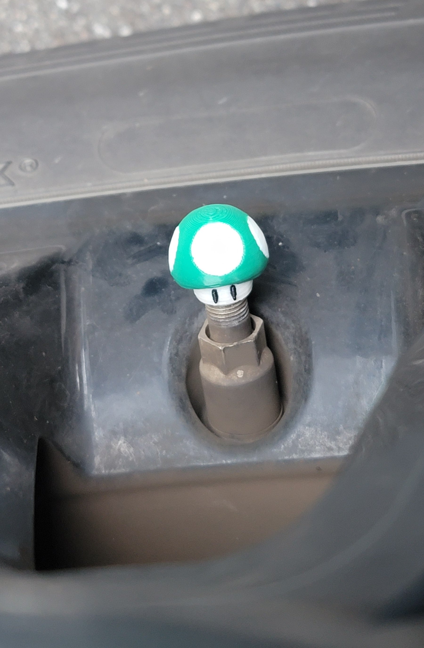 Mushroom Valve Cover 3D printed — Schnapps Caps Australia