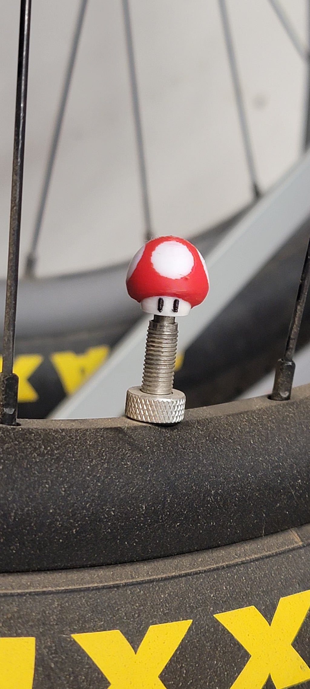 Mushroom Valve Cover 3D printed — Schnapps Caps Australia