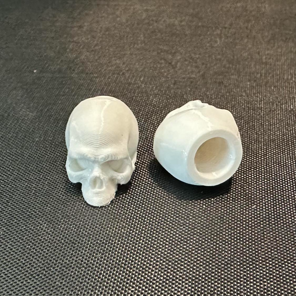 Skull Valve Cap 3D printed — Schnapps Caps Australia